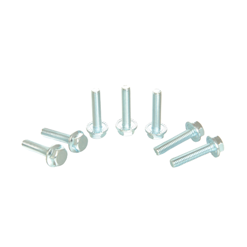 Sześciokątny kołnierz z uszczelką i śrubami zębatymi