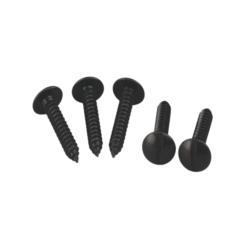 Śrubowane duże płaskie śruby stukania